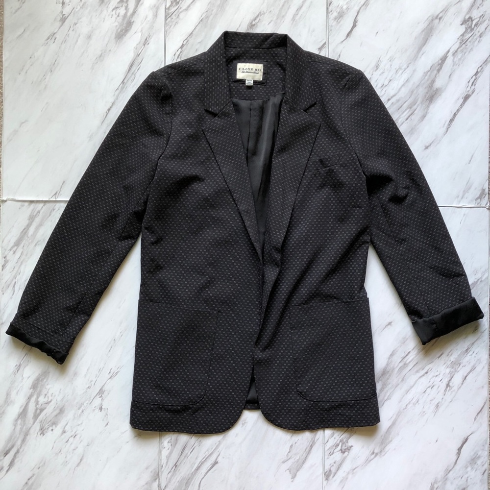 I Love H81 Black Blazer